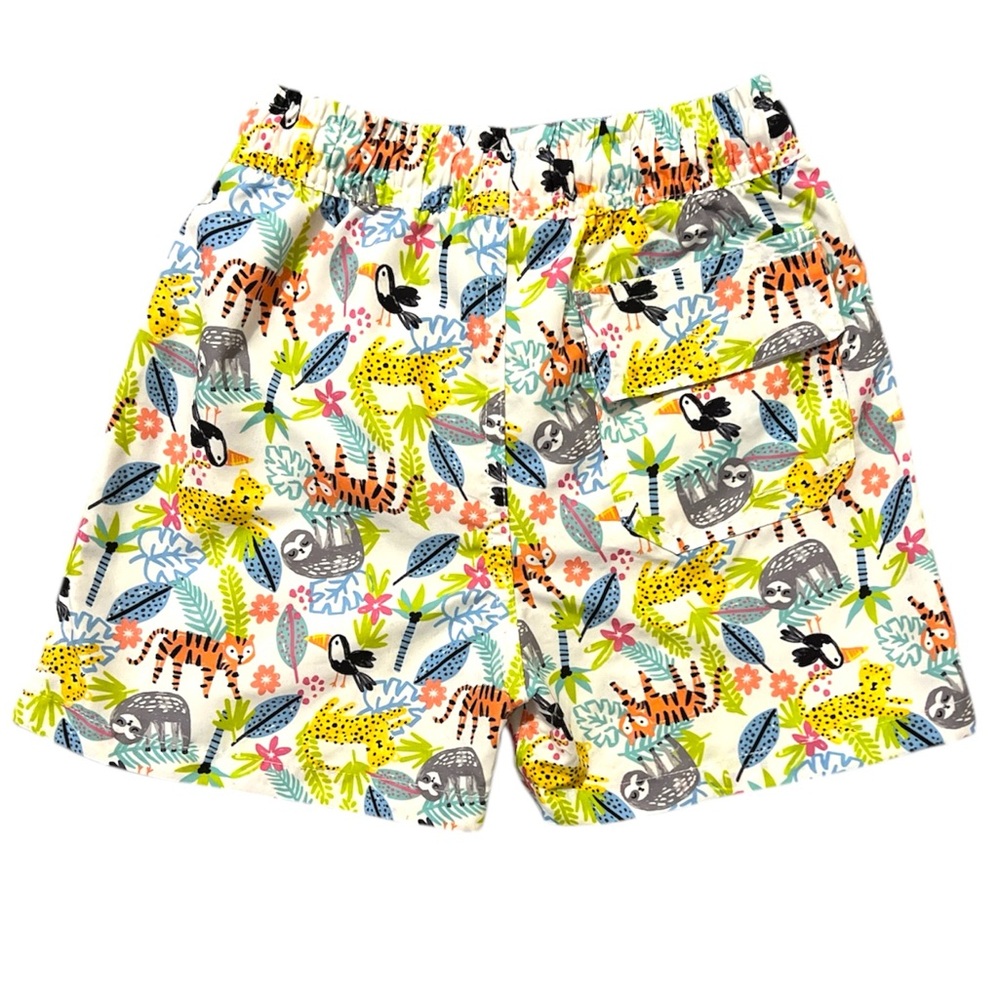 Flap Happy Wild Jungle Swim Trunks